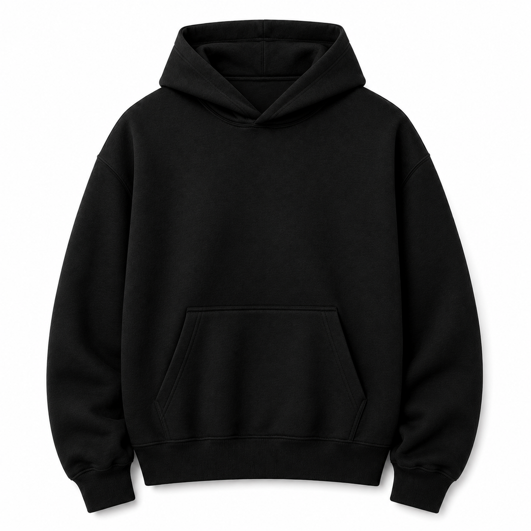 Premium Oversized Streetwear Heavyweight Hoodie – Heather Grey